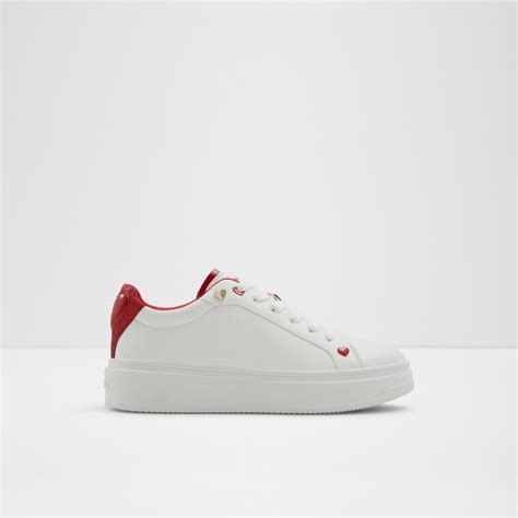 aldo rosecloud valentine sneakers.